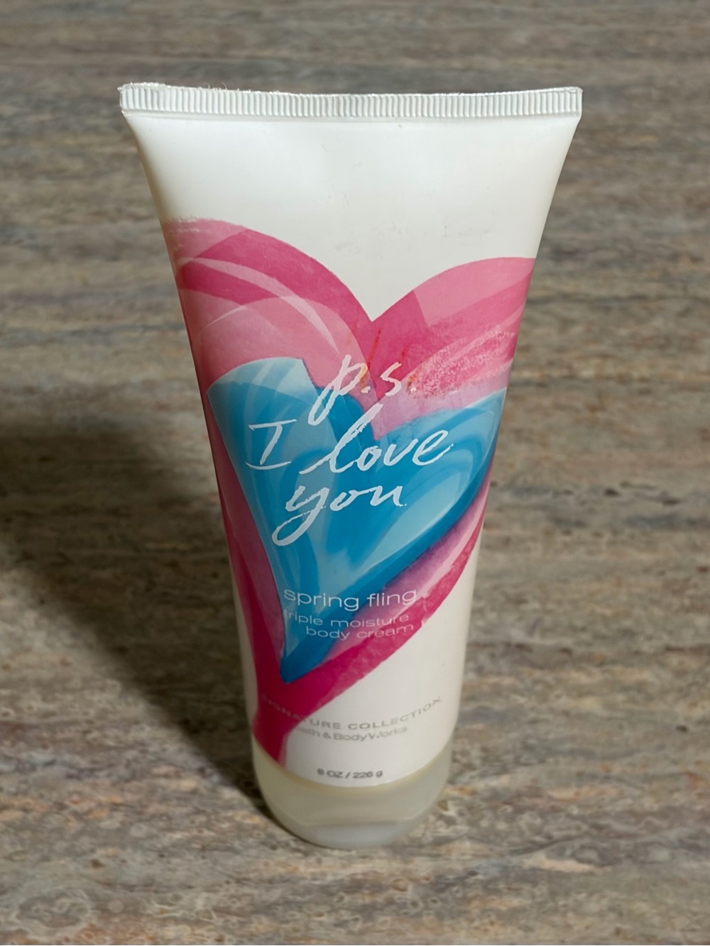 Bath & Body Works PS I Love You Retired Spring Fling Triple Moisture Body Cream